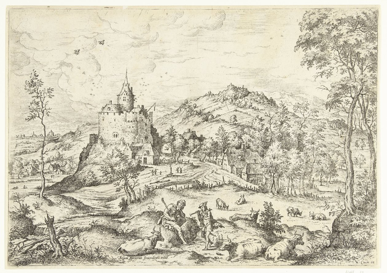 Mercurio e Argo da Hieronymus Cock