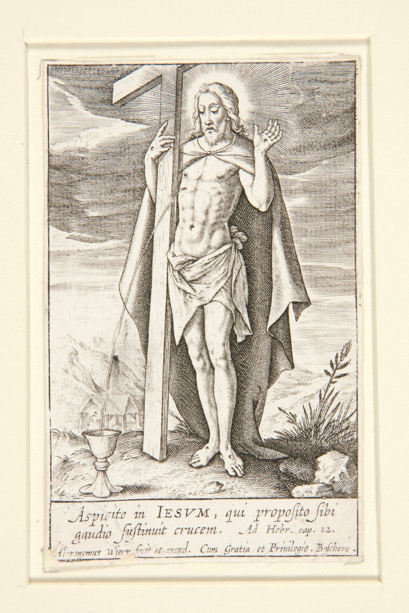 Cristo come Salvatore da Hieronymus Wierix