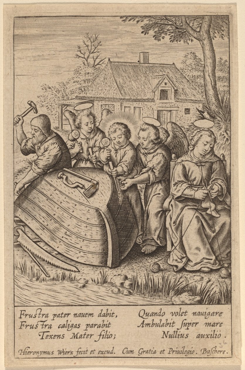 Frustra pater nauem dabit da Hieronymus Wierix