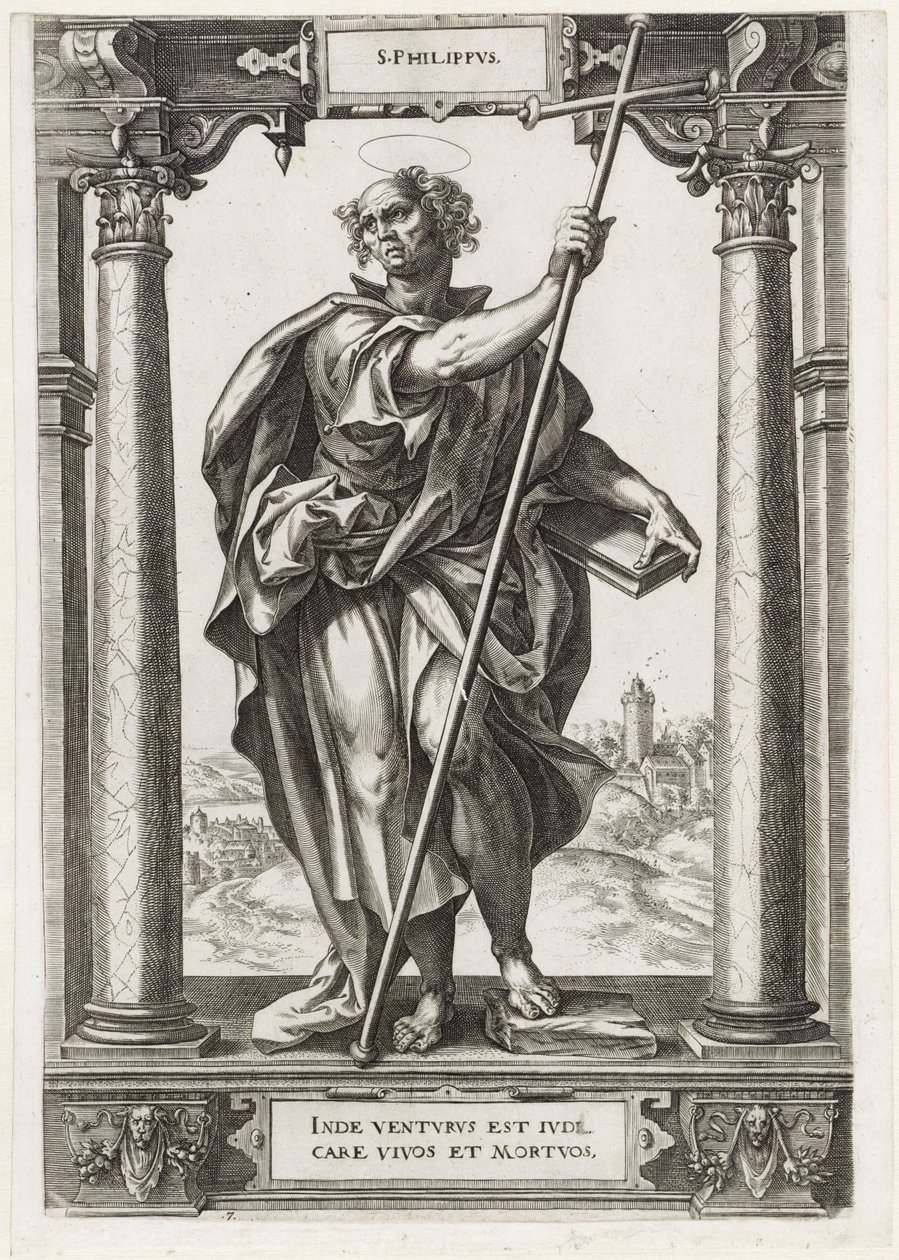 San Filippo da Hieronymus Wierix