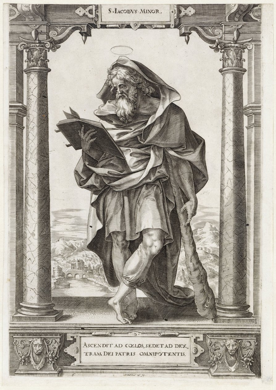 San Giacomo il Minore da Hieronymus Wierix