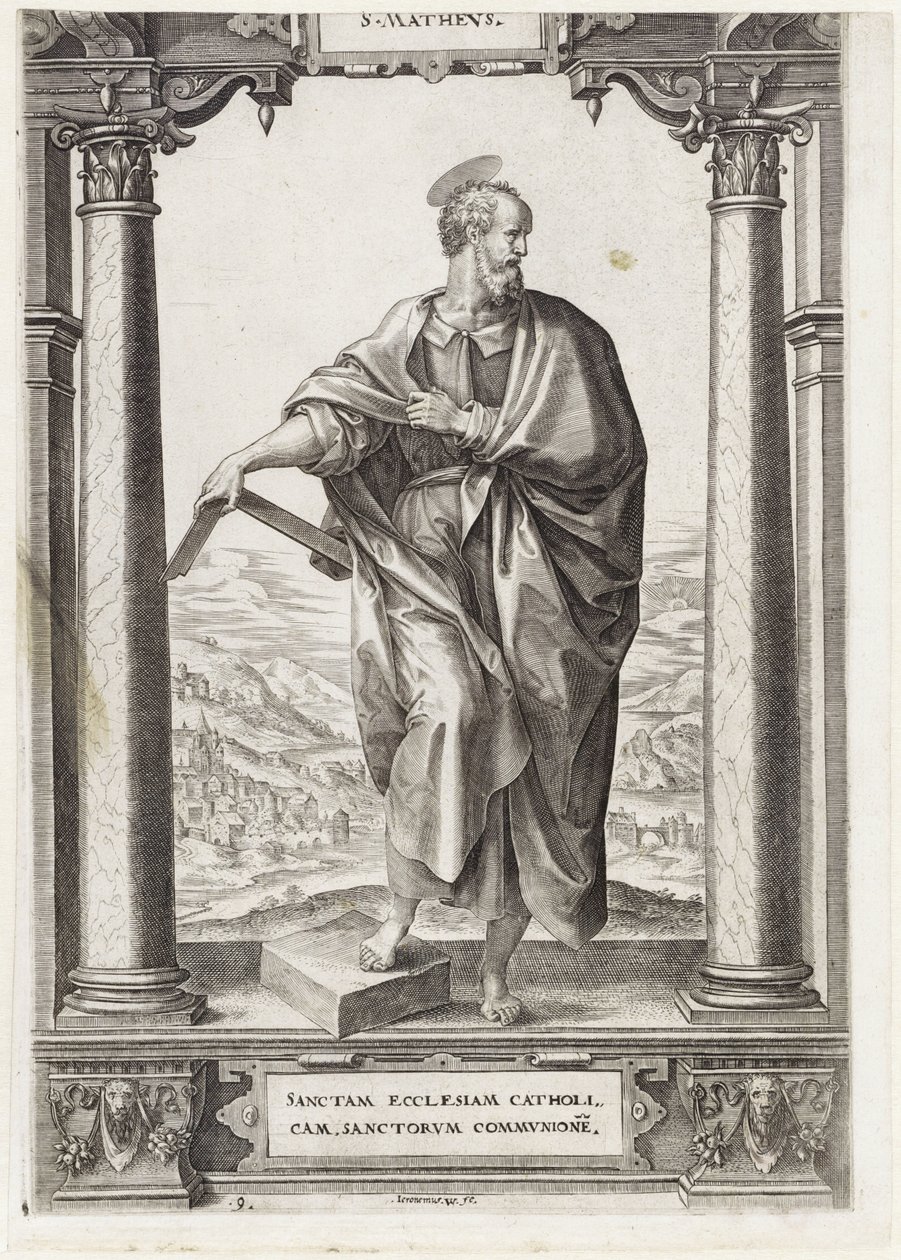 San Matteo da Hieronymus Wierix