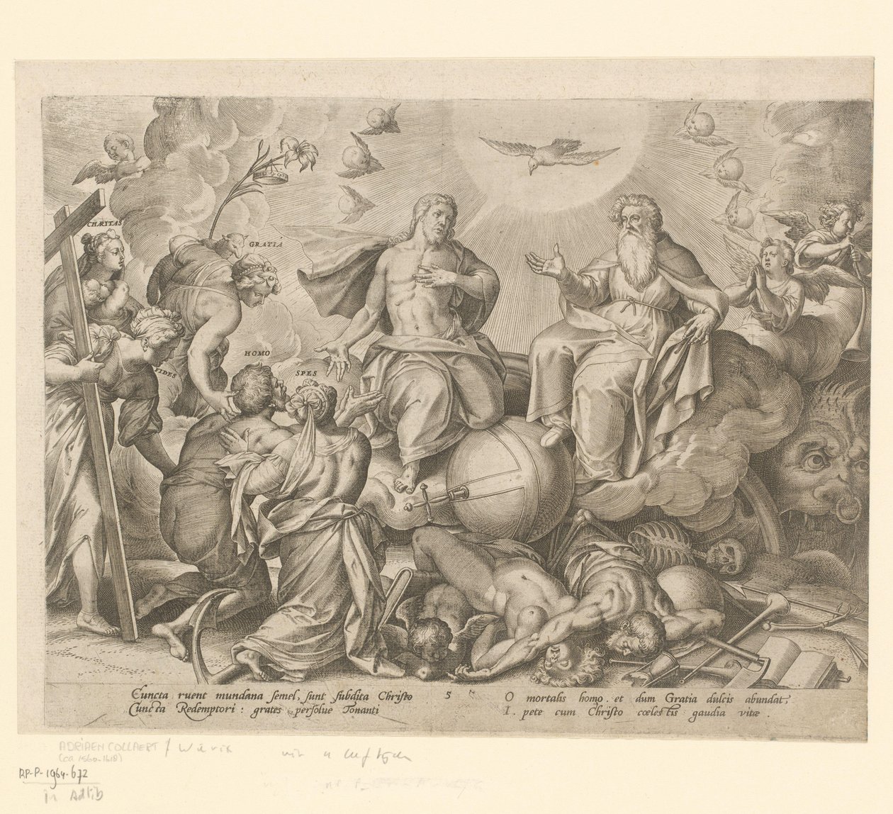 Giudizio Universale da Hieronymus Wierix