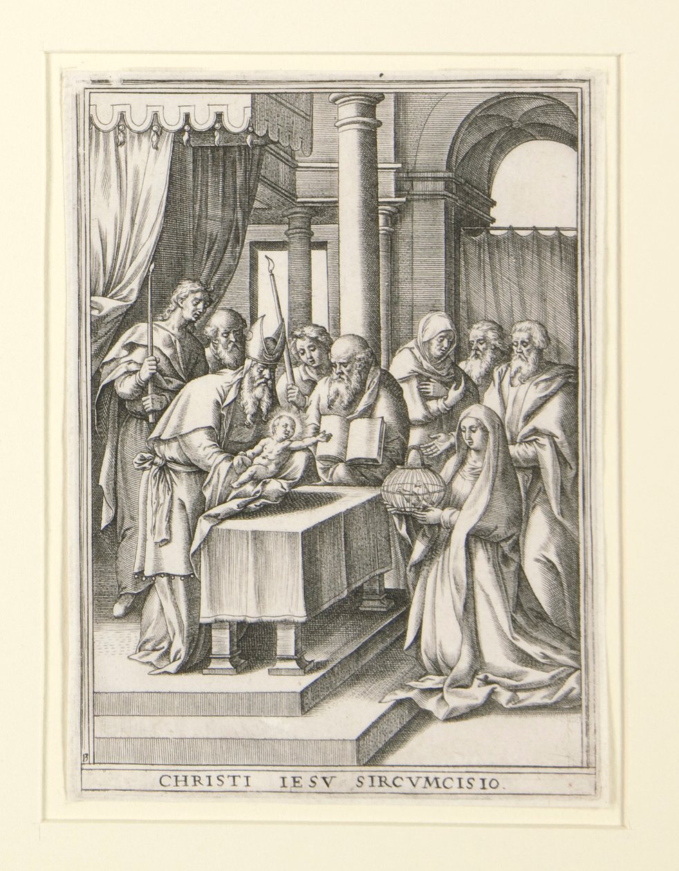 Sei Scene della Vita della Vergine da Hieronymus Wierix