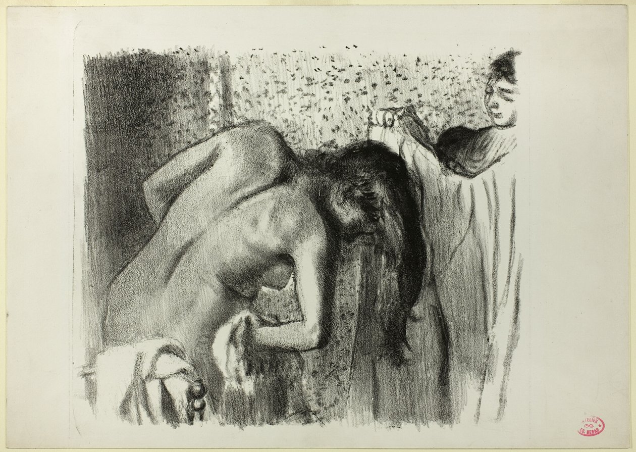 Dopo il bagno (versione grande) da Hilaire Germain Edgar Degas