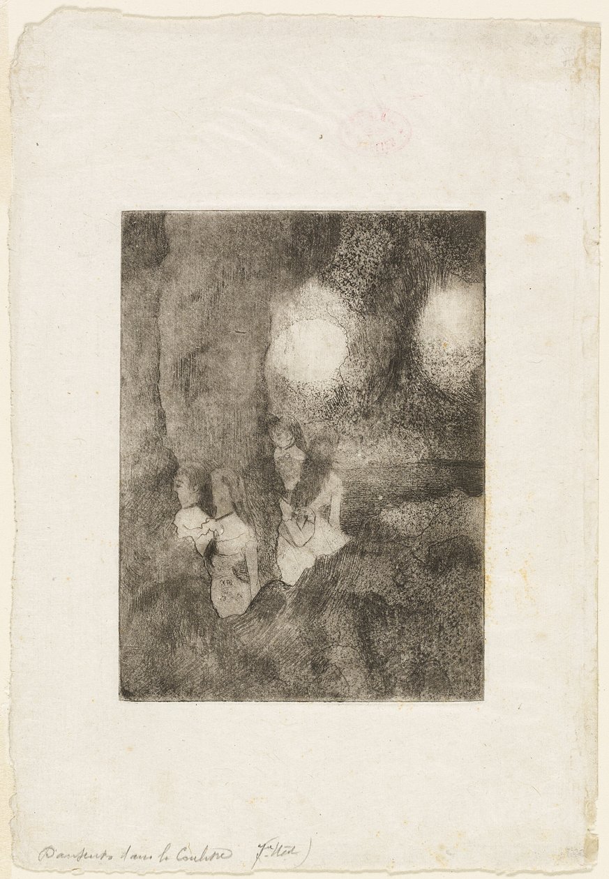 Ballerini nelle ali da Hilaire Germain Edgar Degas