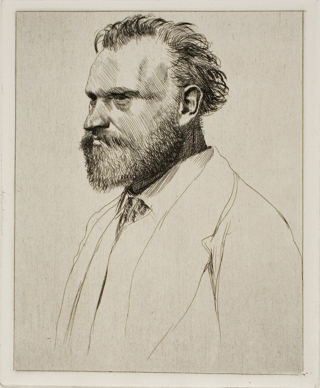 Edouard Manet, Ritratto a mezzo busto da Hilaire Germain Edgar Degas