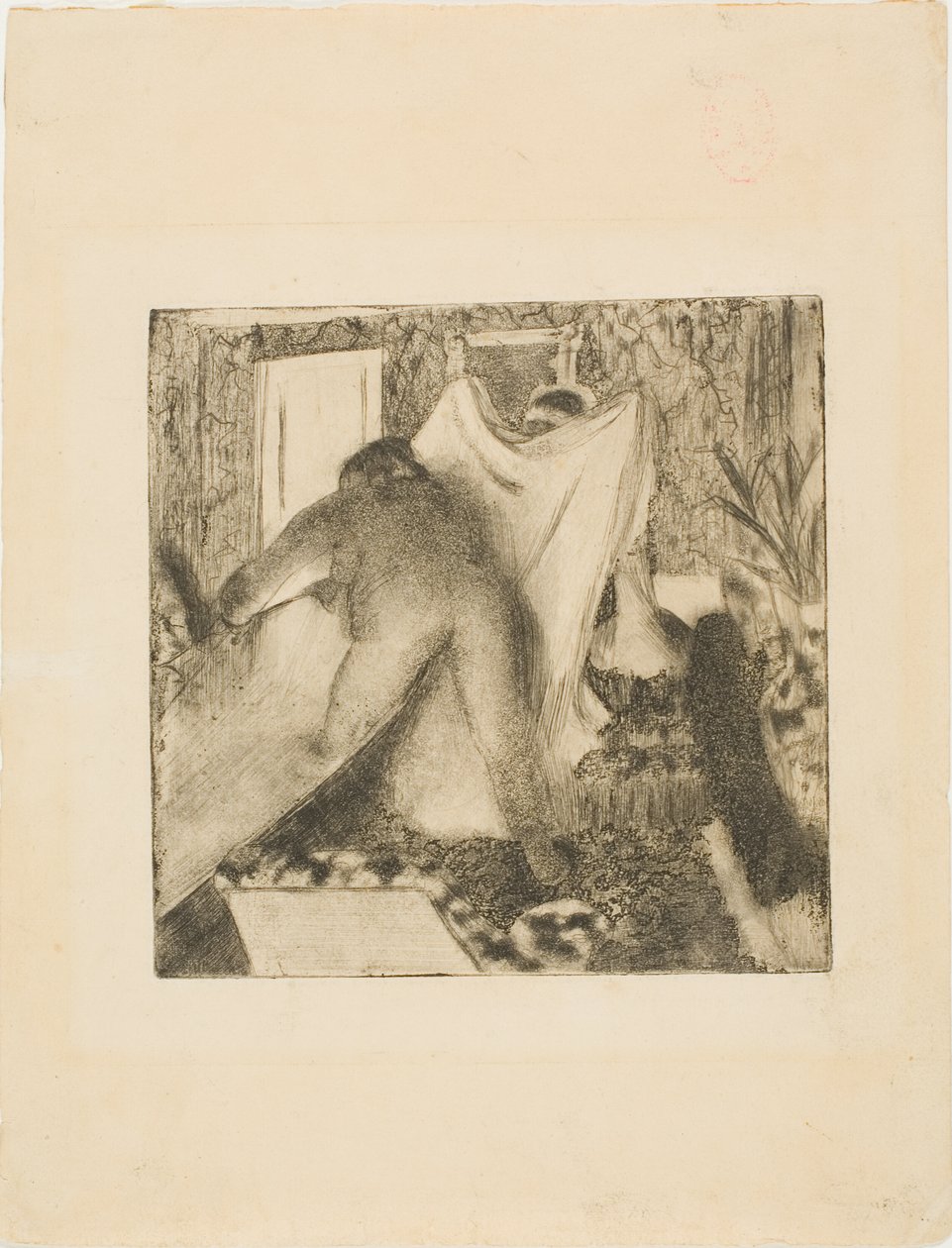Lasciare il bagno da Hilaire Germain Edgar Degas