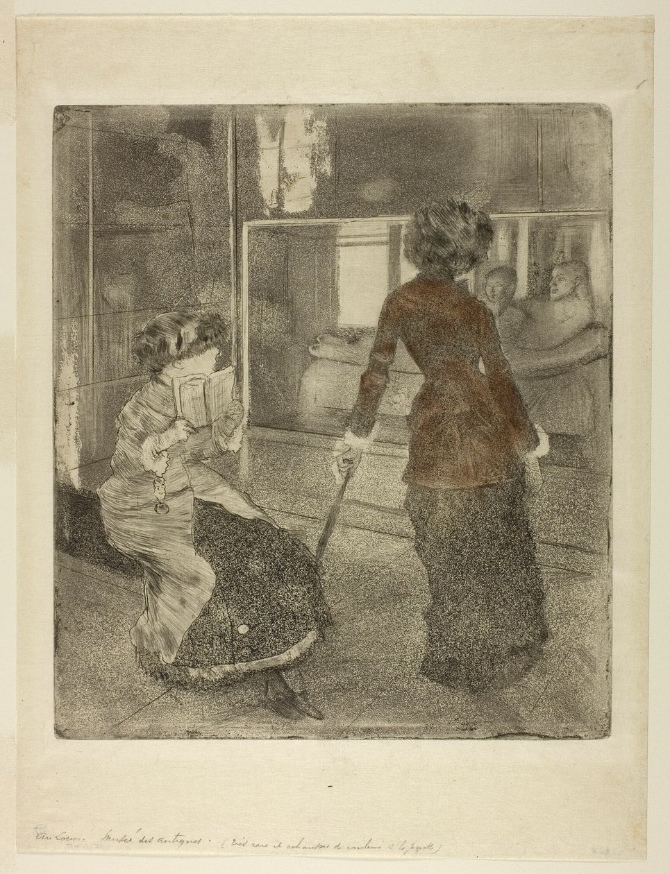 Mary Cassatt al Louvre: La Galleria degli Etruschi da Hilaire Germain Edgar Degas