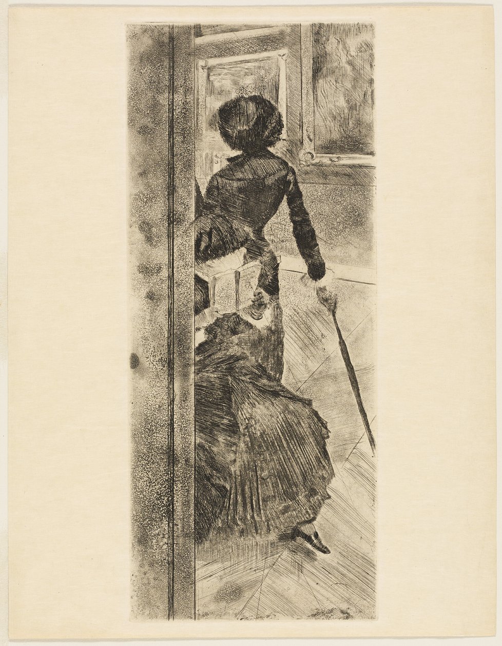 Mary Cassatt al Louvre: Galleria dei dipinti da Hilaire Germain Edgar Degas