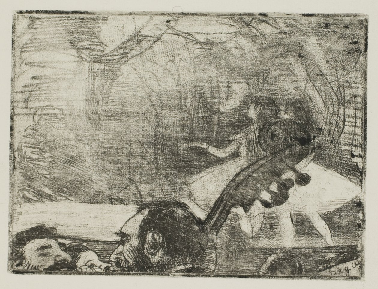 Sul palco I da Hilaire Germain Edgar Degas