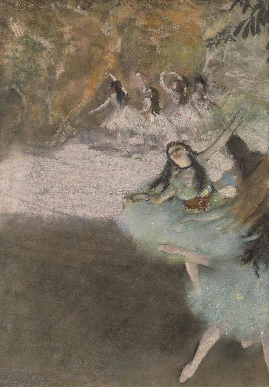 Sul palcoscenico da Hilaire Germain Edgar Degas