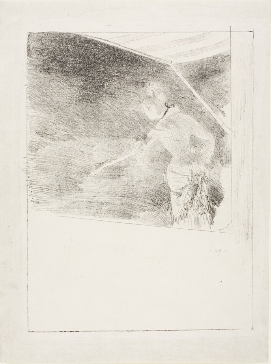Cantante in un caffè-concerto da Hilaire Germain Edgar Degas