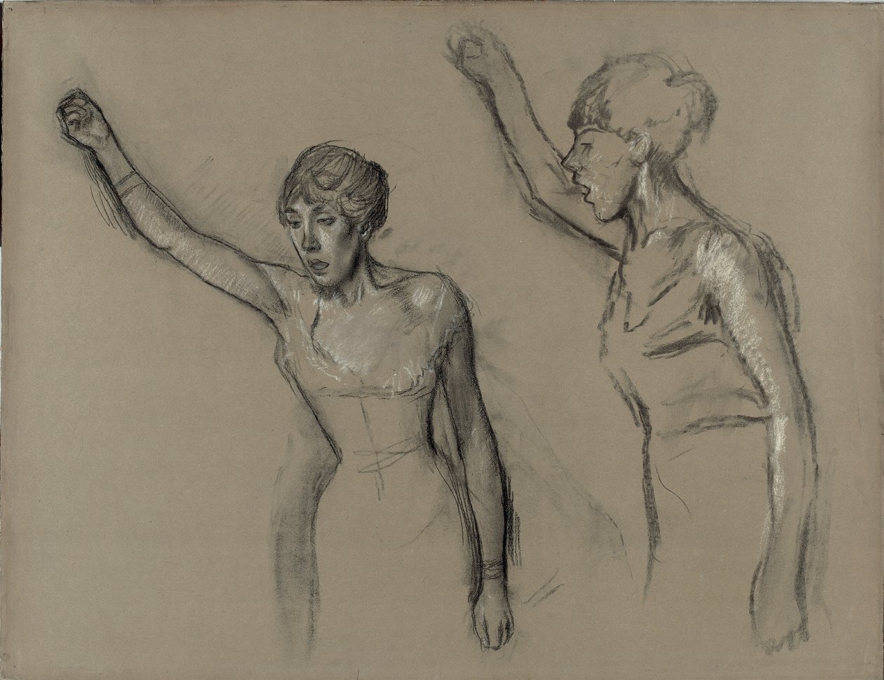 Studio di un cantante da Hilaire Germain Edgar Degas