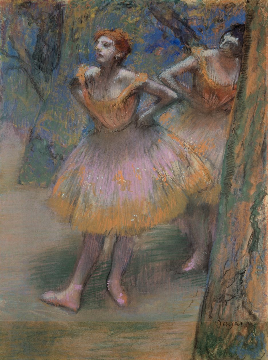 Due ballerini da Hilaire Germain Edgar Degas