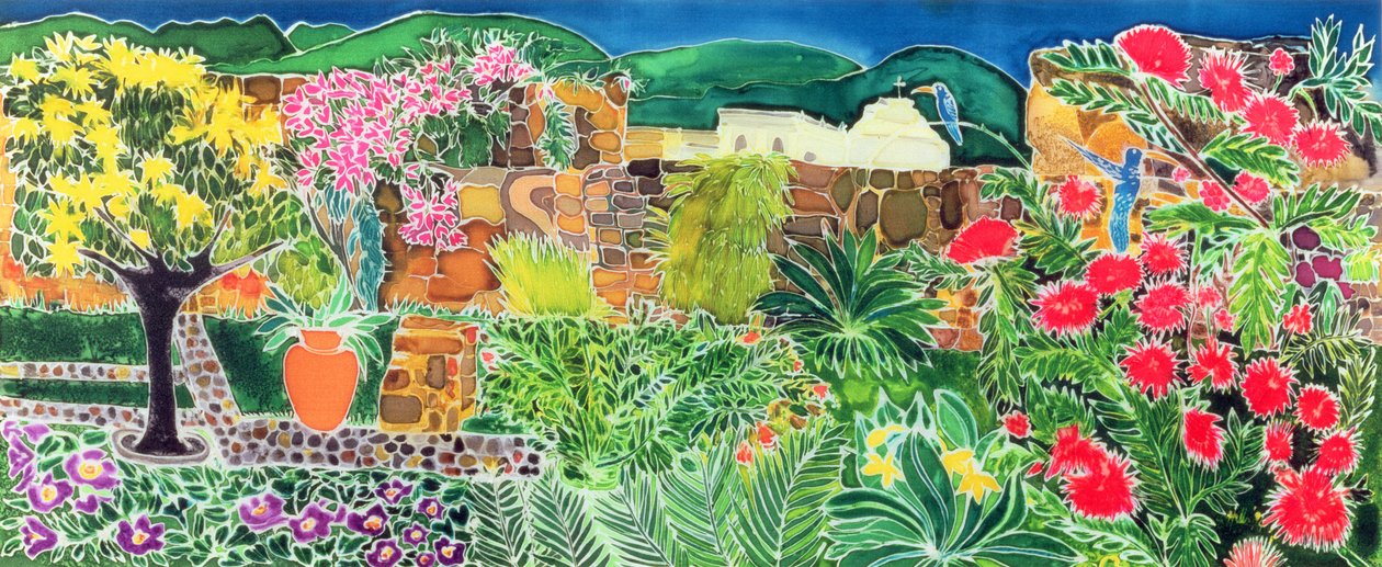 Giardini del Convento, Antigua, 1993 da Hilary Simon