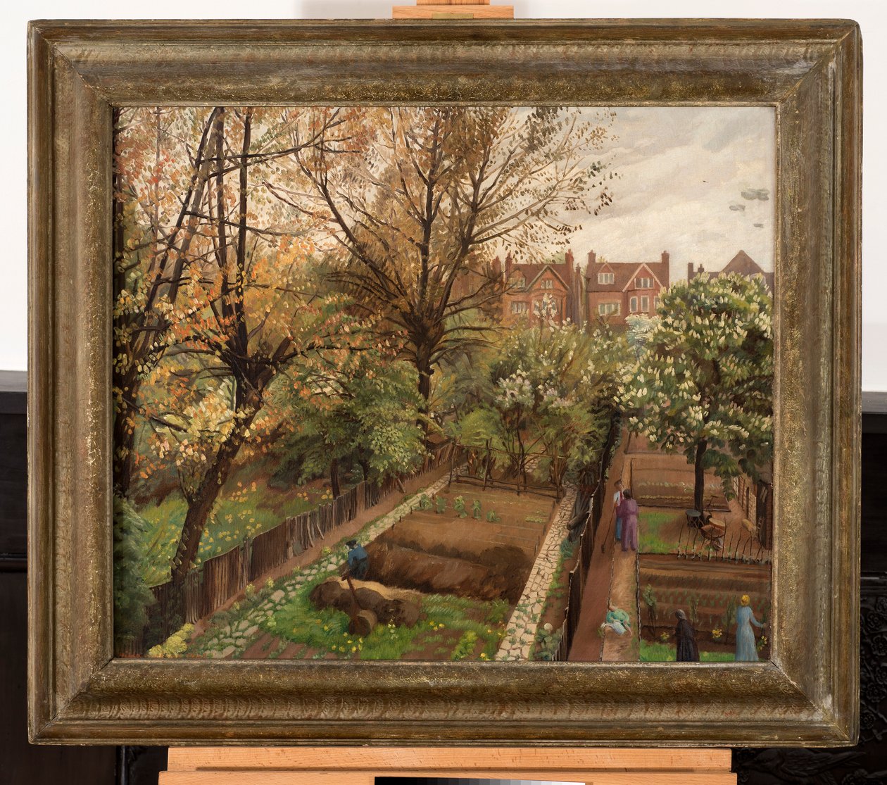 Giardino di guerra, Finchley Road, Hampstead da Hilda Carline