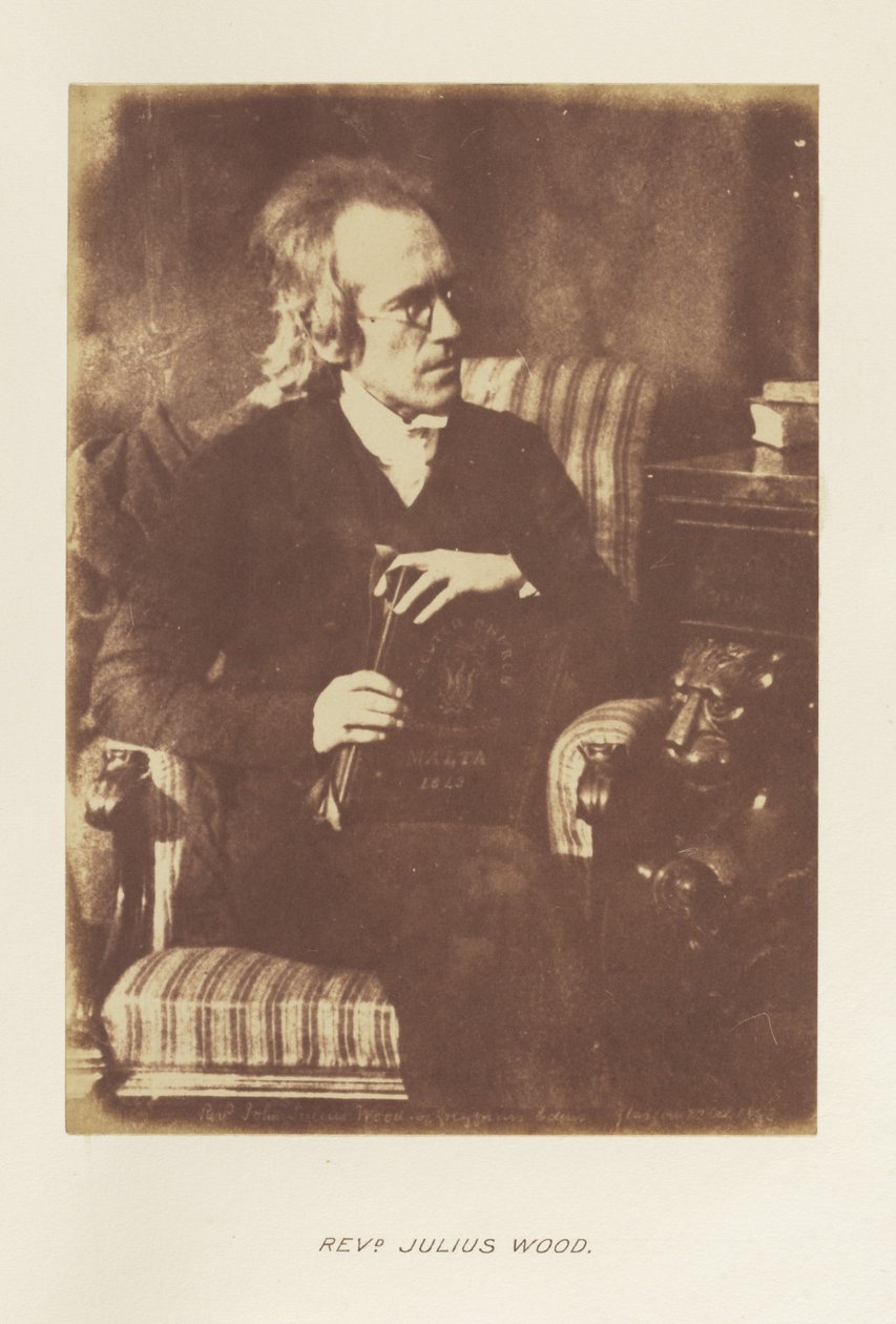 [Rev. John Julius Wood di Greyfriars, Edimburgo]. da Hill and Adamson