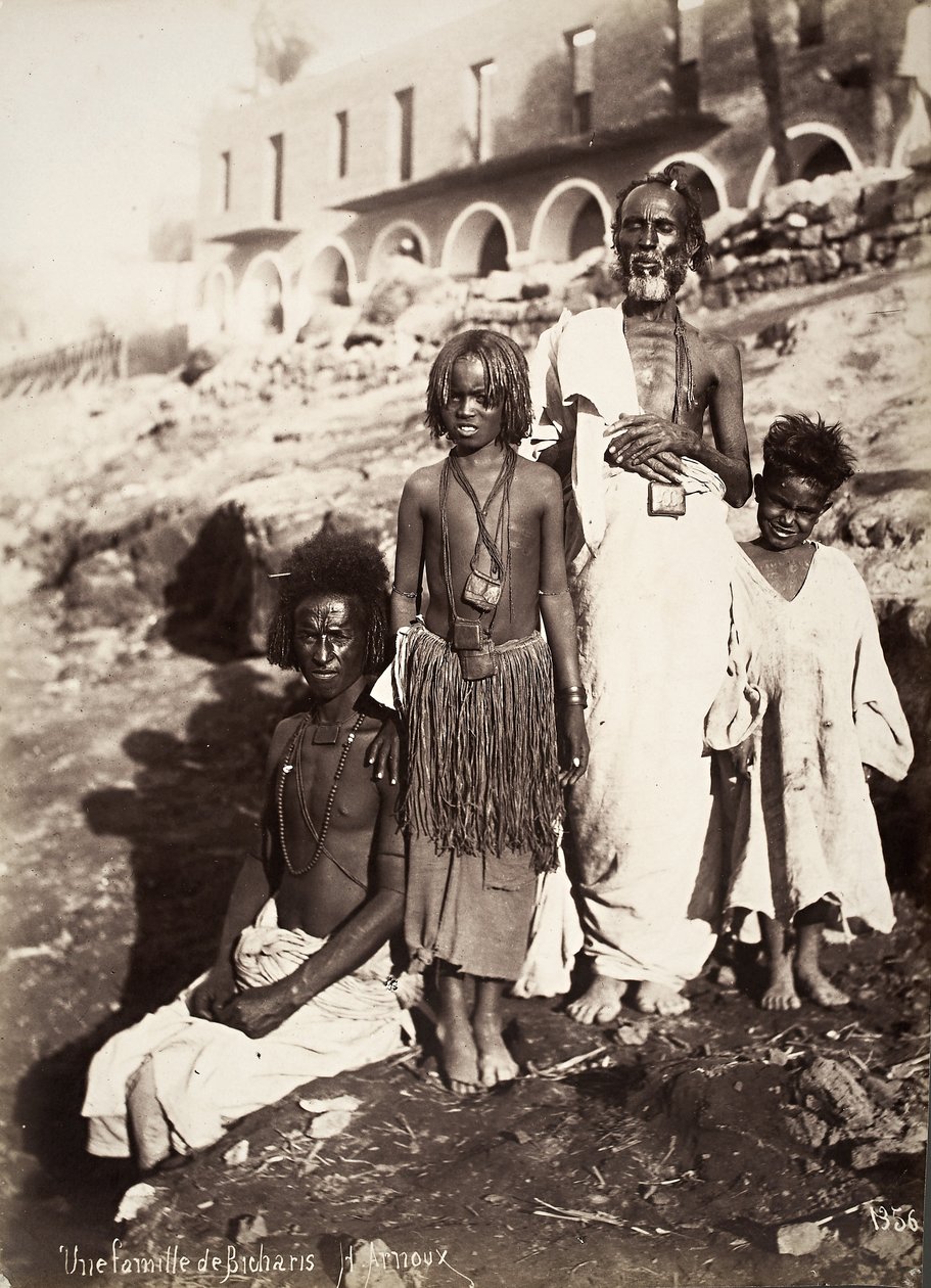 Una famiglia di Bicharis da Hippolyte Arnoux