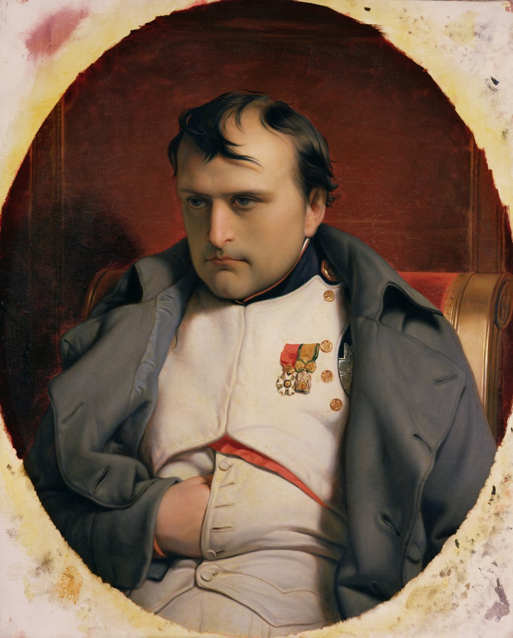 Napoleone (1769-1821) a Fontainebleau, 1846 da Hippolyte Delaroche