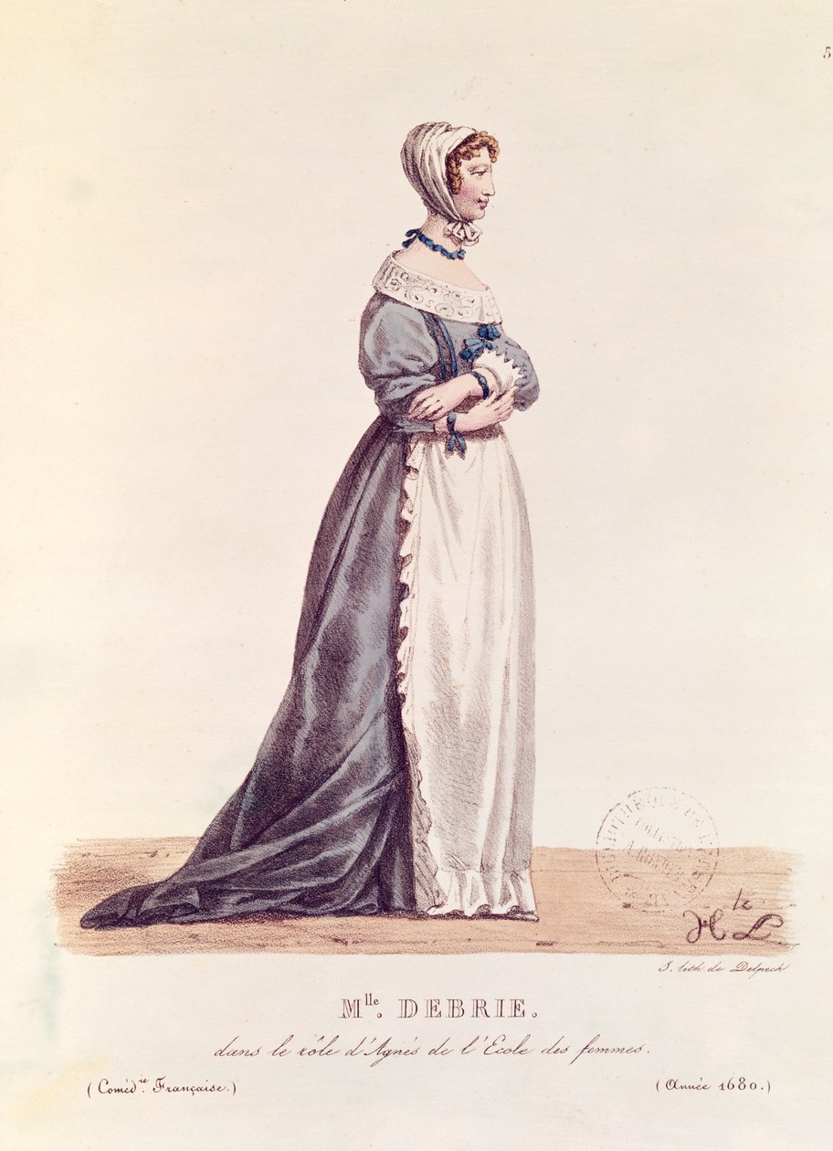 Madame Debrie nel ruolo di Agnese in 