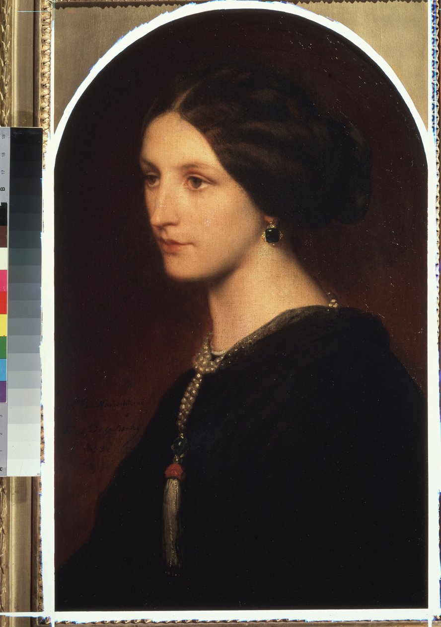 Ritratto della contessa Sophie Shuvaloff da Hippolyte Delaroche