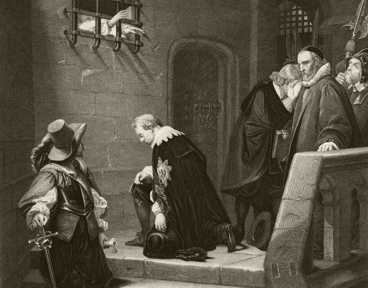 Thomas Wentworth da Hippolyte Delaroche