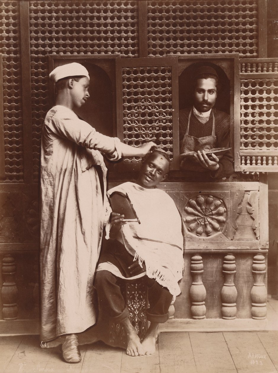 Barbieri al lavoro da Hippolyte Arnoux