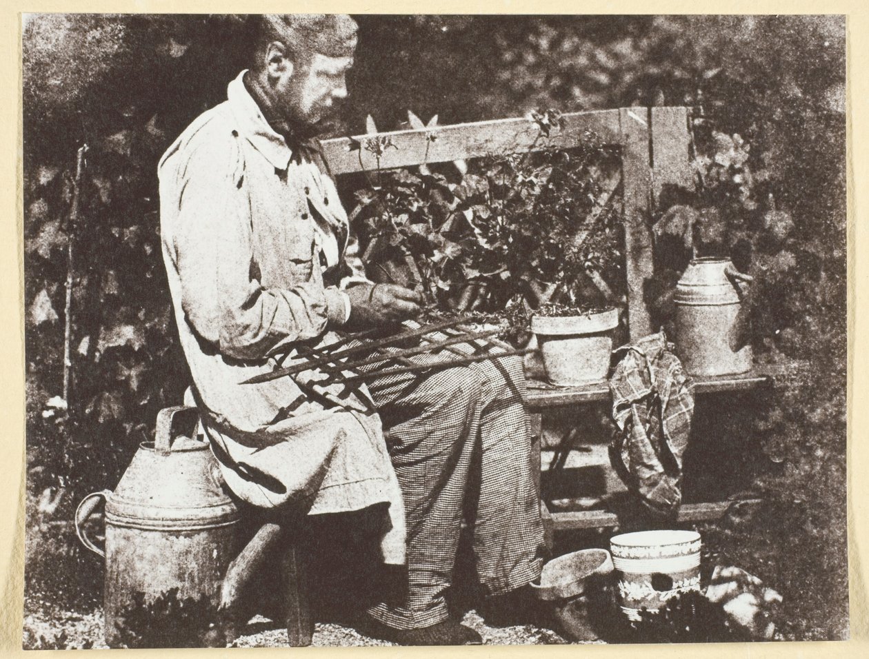 Bayard Jardinier da Hippolyte Bayard