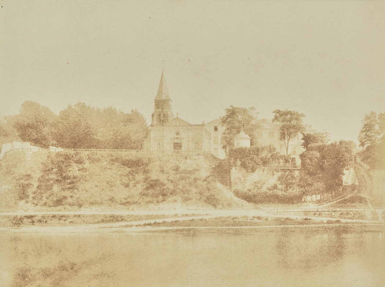 [Chiesa e Chatêau di Saint-Ouen] da Hippolyte Bayard
