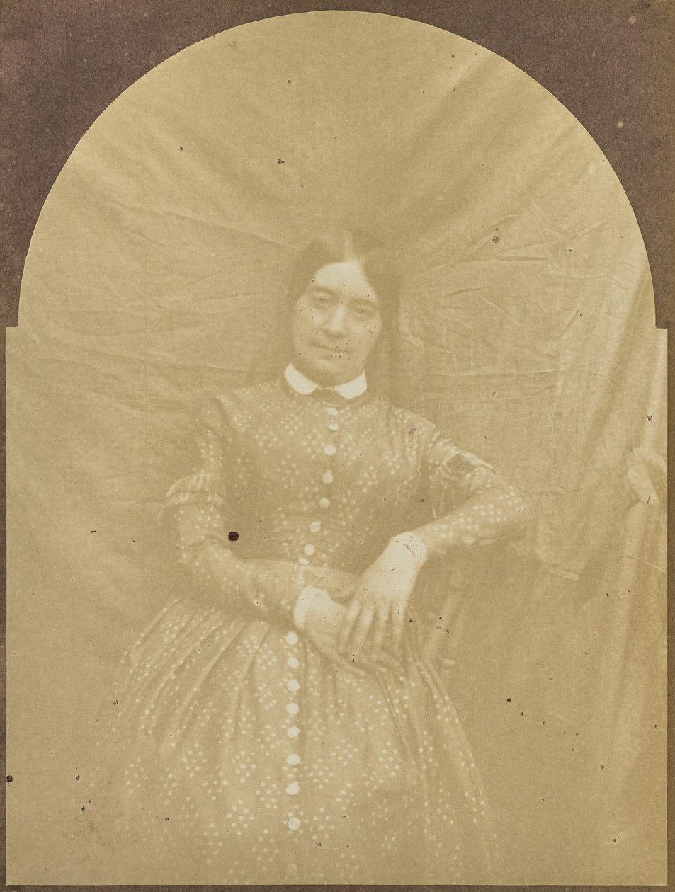 [Ritratto di donna seduta] da Hippolyte Bayard