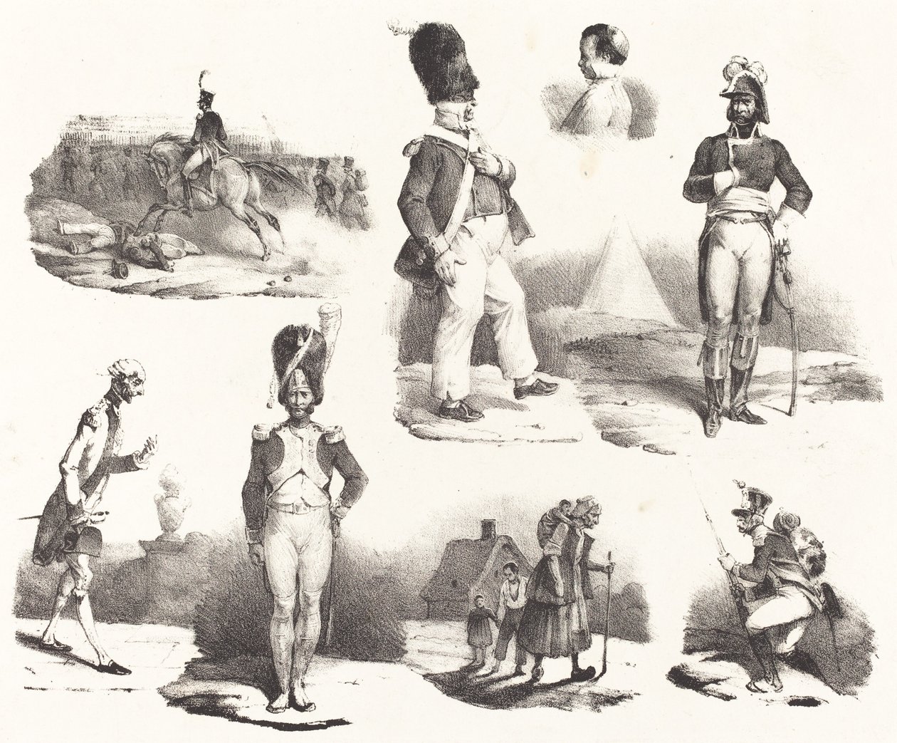 Otto vignette da Hippolyte Bellange
