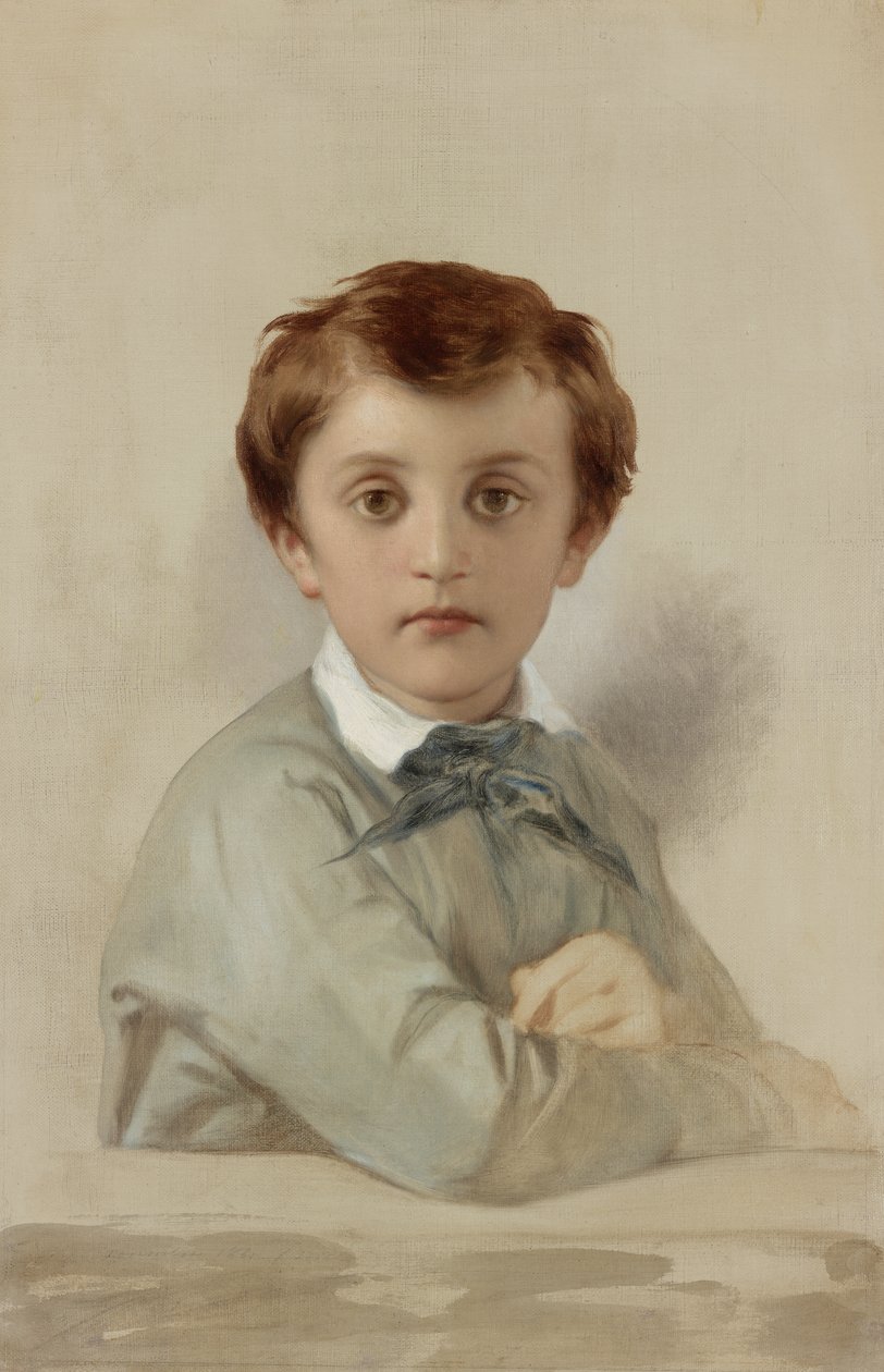 Ritratto di Philippe-Grégoire Delaroche, il figlio minore dell