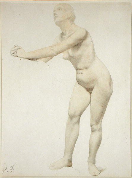 Nudo da Hippolyte Flandrin