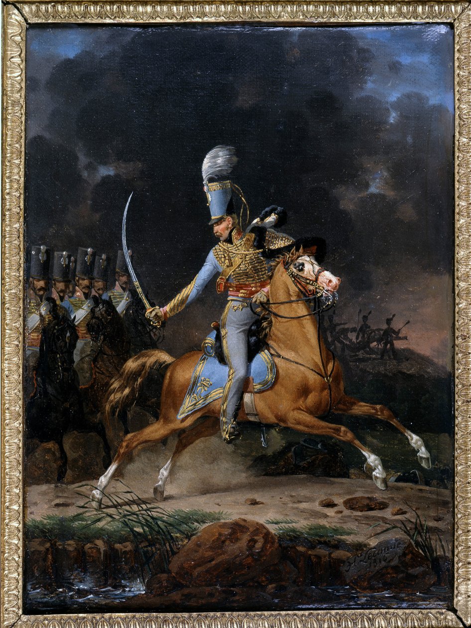 Colonnello degli Ussari circa 1815 - 1816. Collezione “I Soldati di Ieri”. Parigi da Hippolyte Lecomte
