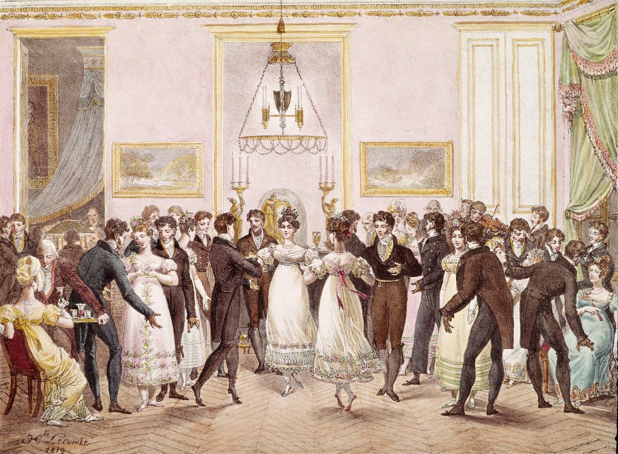 Ballo di società da Hippolyte Lecomte