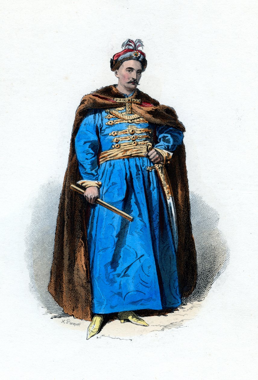 Giovanni III Sobieski, Re di Polonia e Granduca di Lituania da Hippolyte Louis Emile Pauquet