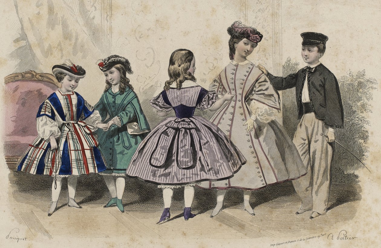 Senza titolo, aprile 1861 da Hippolyte Louis Pauquet