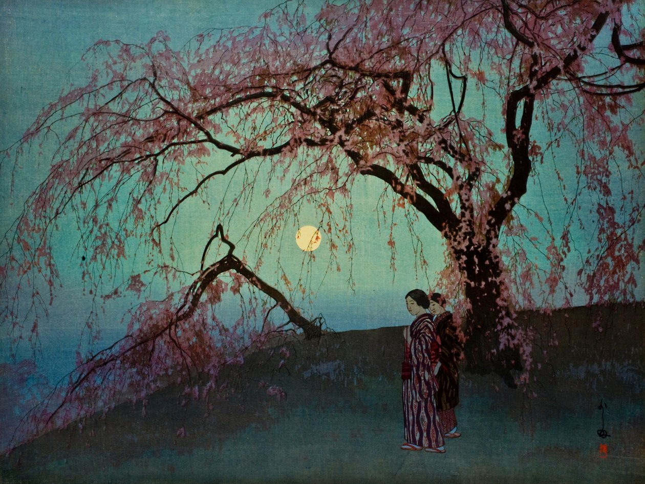 Kumoi-Zakura (Ciliegi Kumoi) da Hiroshi Yoshida