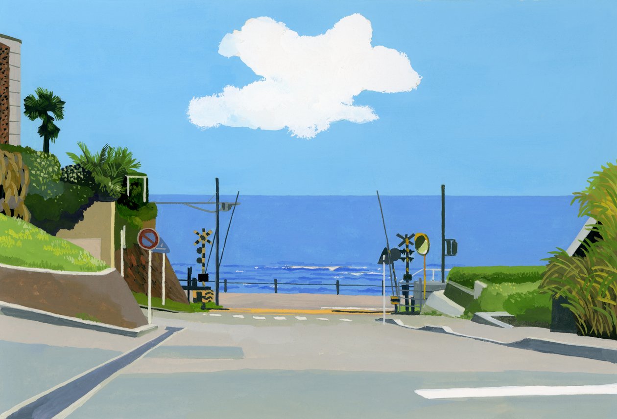 Stazione di Kamakura Gakuenmae da Hiroyuki Izutsu