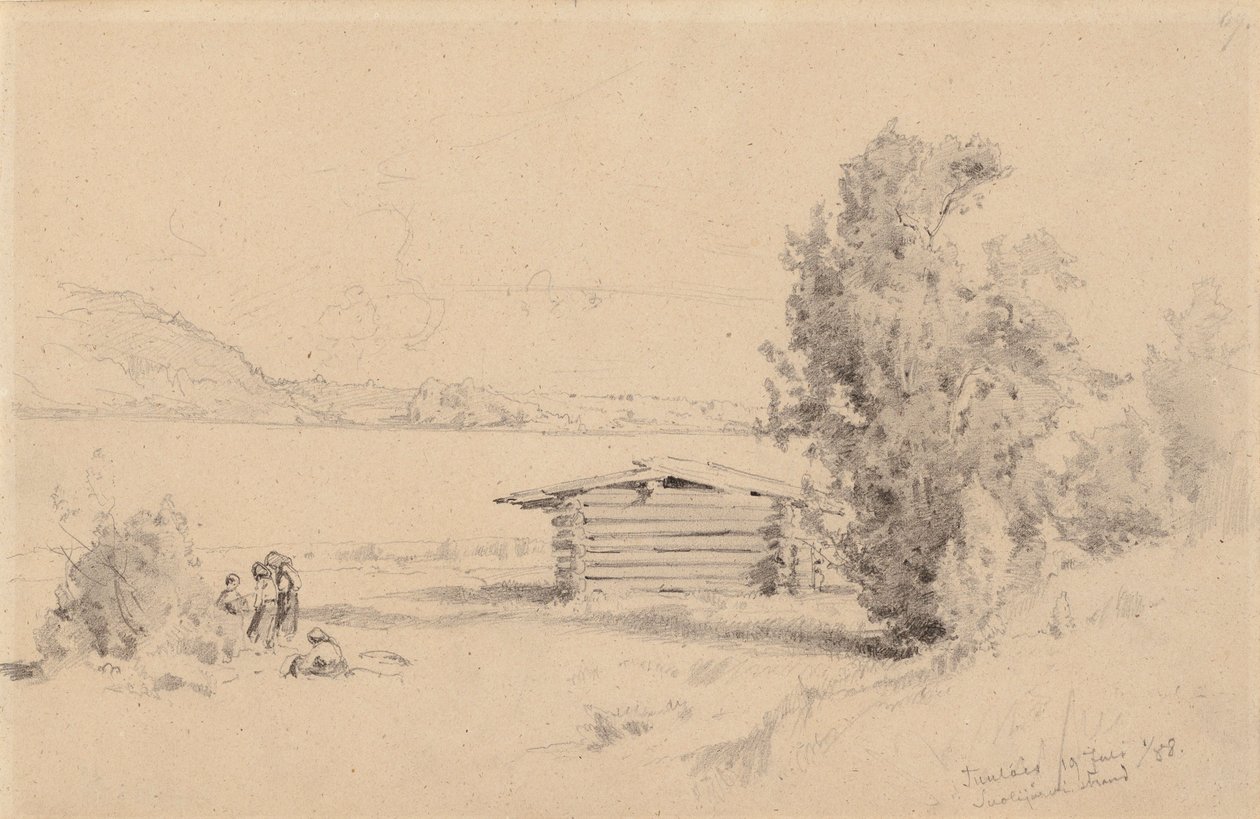 Veduta lacustre da Suolijärvi da Hjalmar Munsterhjelm
