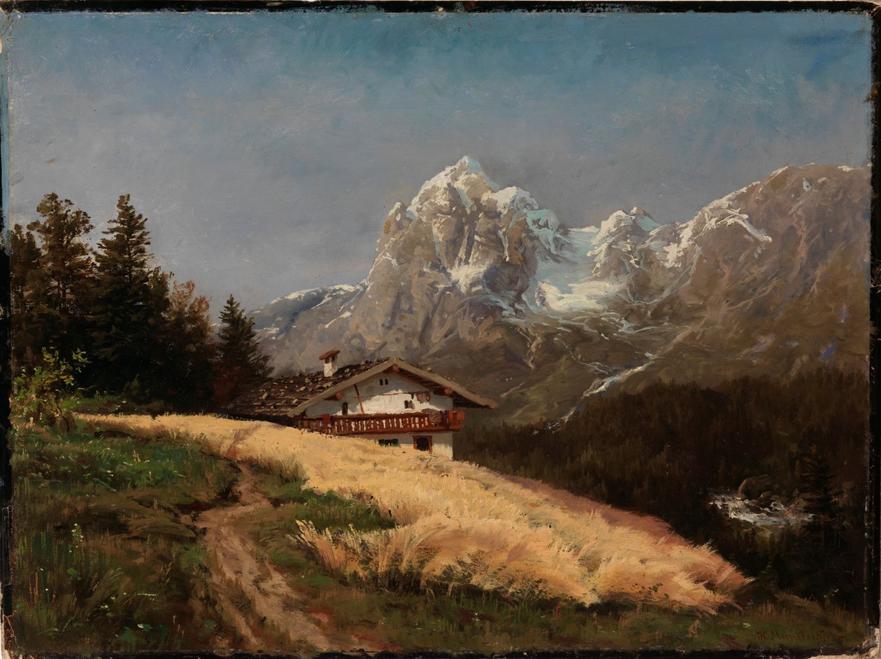 Vista da Ramsau da Hjalmar Munsterhjelm