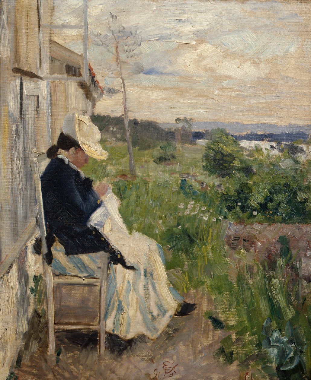 Al sole da Hjalmer Eilif Emanuel Peterssen