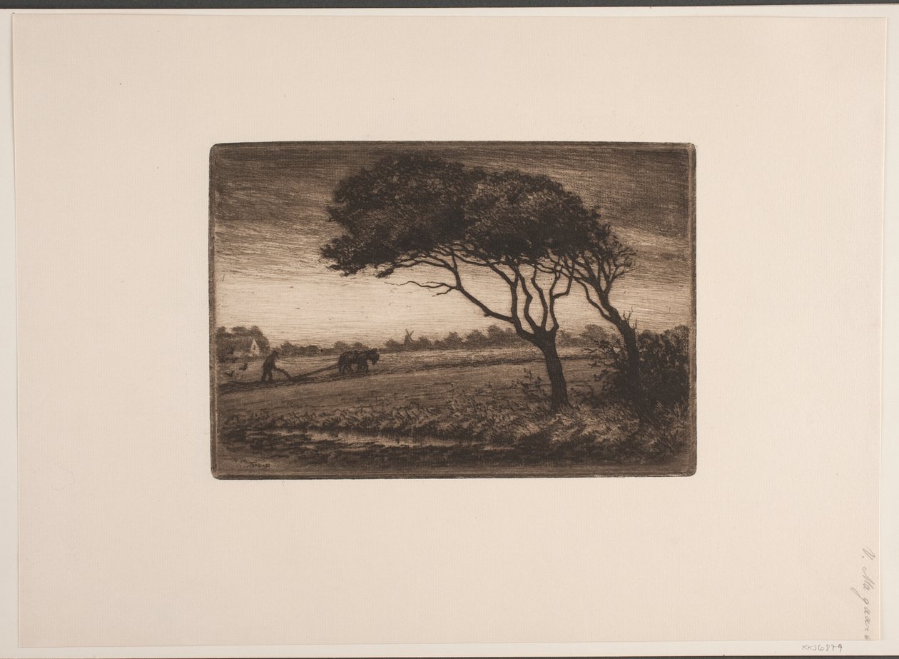 Paesaggio autunnale da Holger Valdemar Rasmussen Magaard