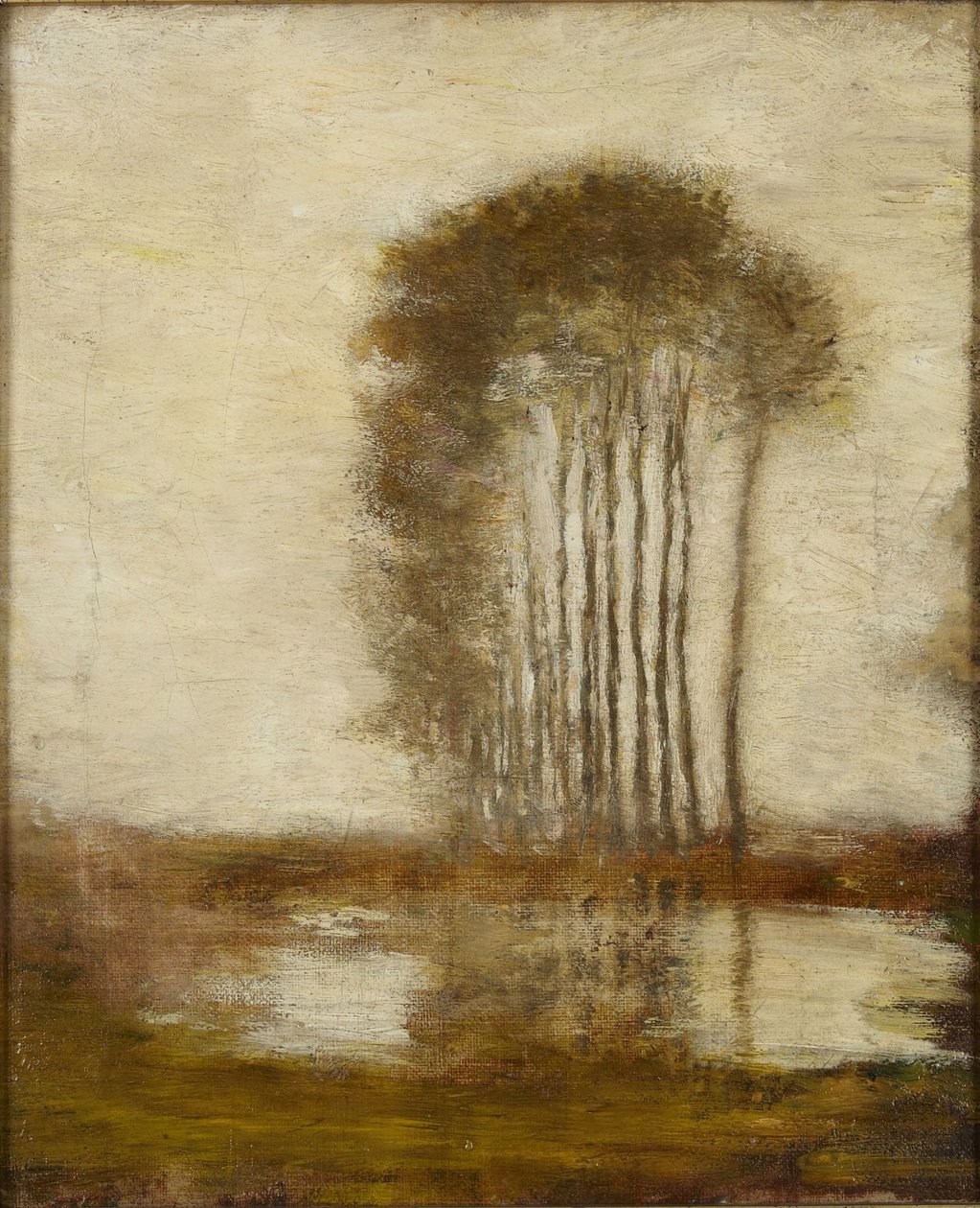 Paesaggio con pioppi da Homer Dodge Martin