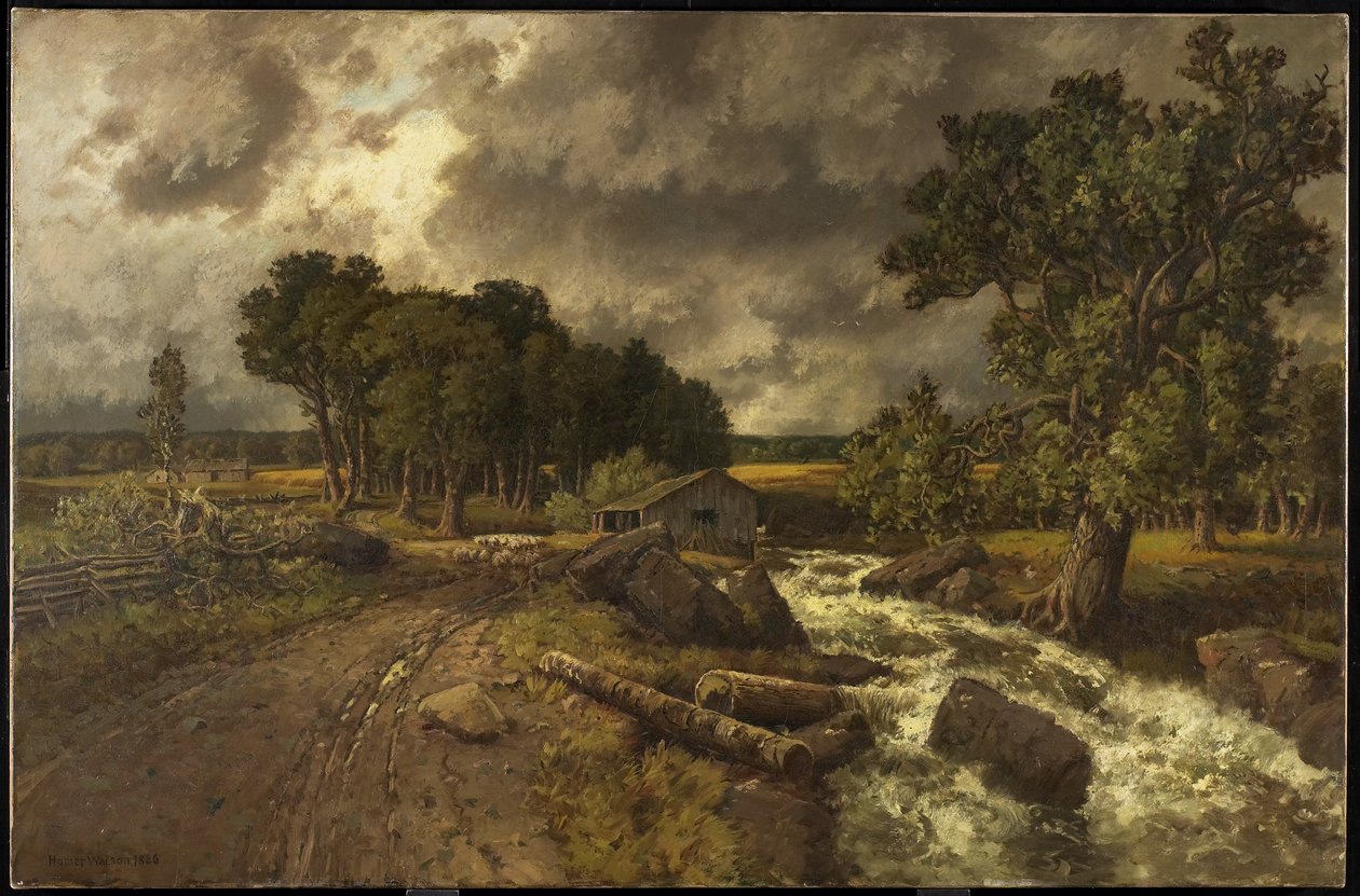 Il vecchio mulino, 1886 da Homer Watson