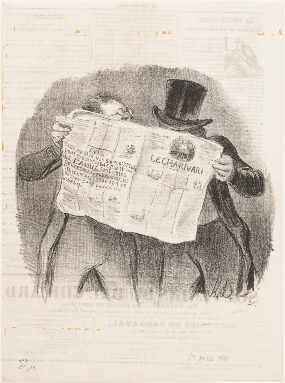 Consigli agli abbonati da Honoré Daumier