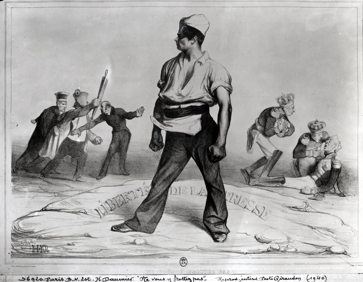 Libertà di stampa, illustrazione da 