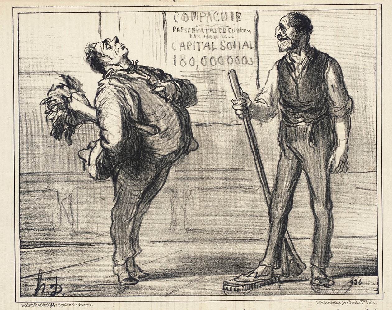 Non vedo perché non dovrebbero nominarci anche noi da Honoré Daumier
