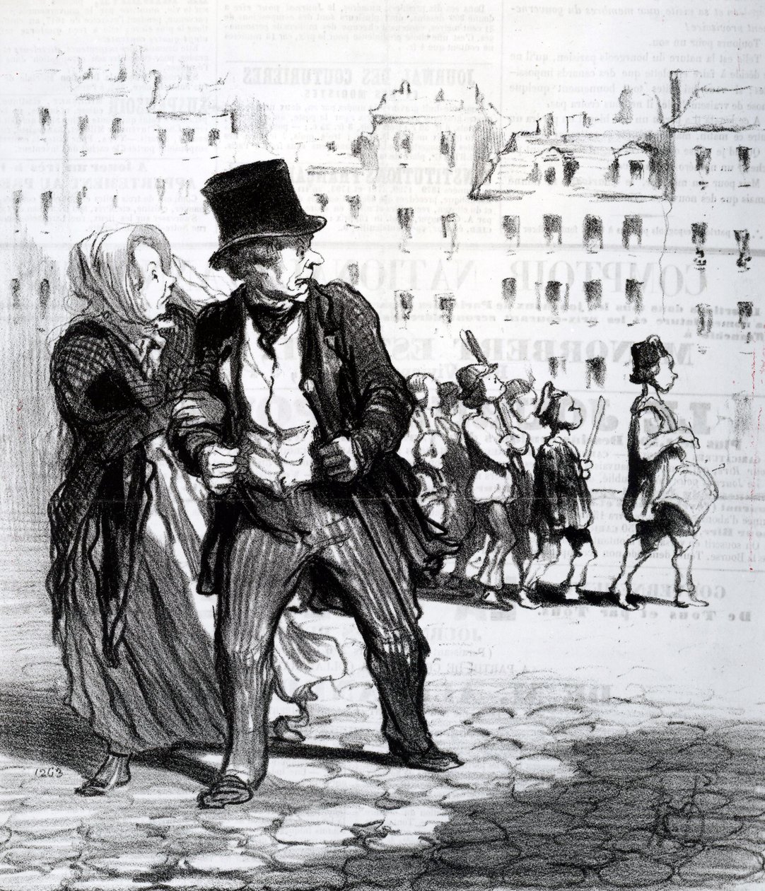 Le Alarmistes et les Alarmes, Illustrazione da 